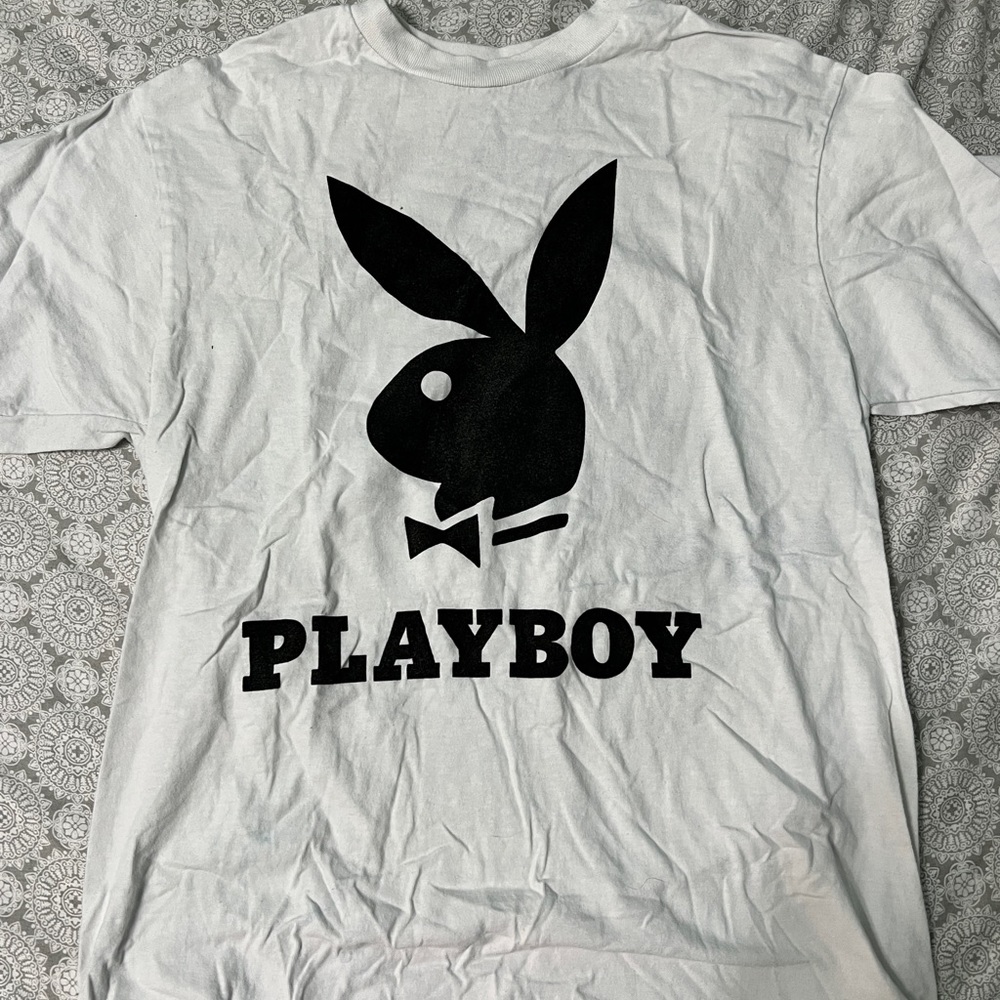 playboy men’s t-shirt, white